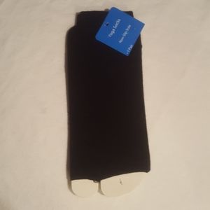 Non slip sole Open toe yoga socks one size NWT